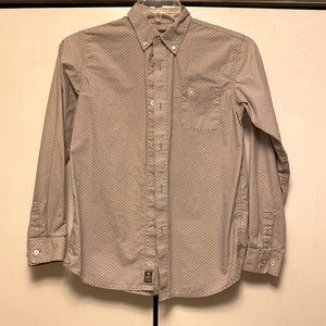 Boys Ariat long sleeve shirt size large- 14/16